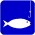 sign fishing blue